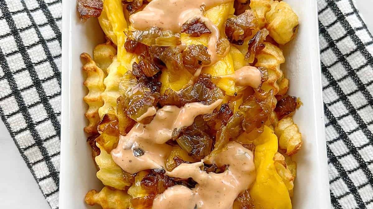 Loaded fries.