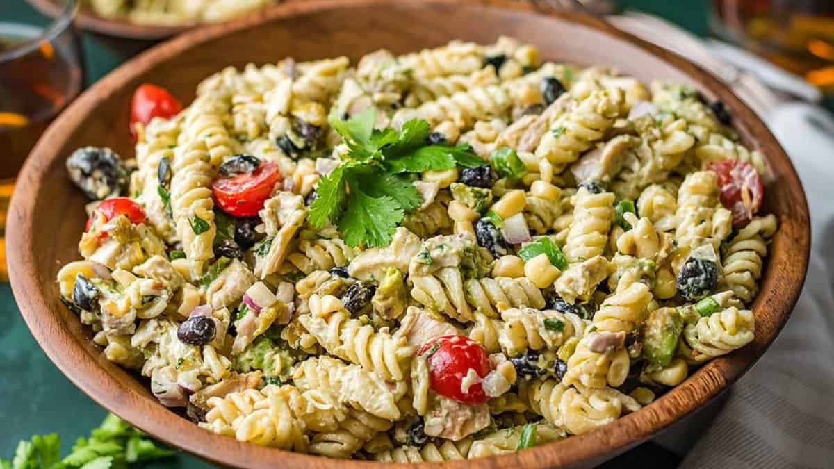 Zesty Tex Mex Chicken Pasta Salad – Favourite Summer Recipe