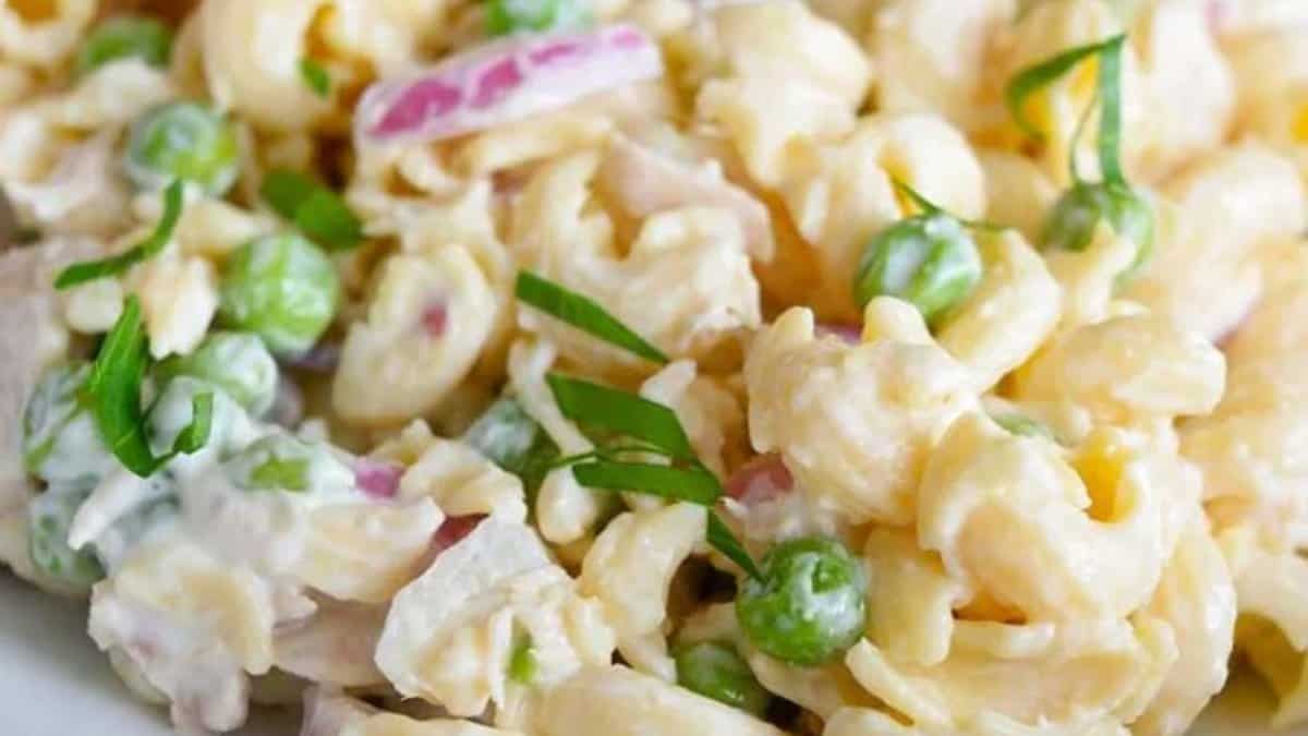Healthy Tuna Pasta Salad Recipe.