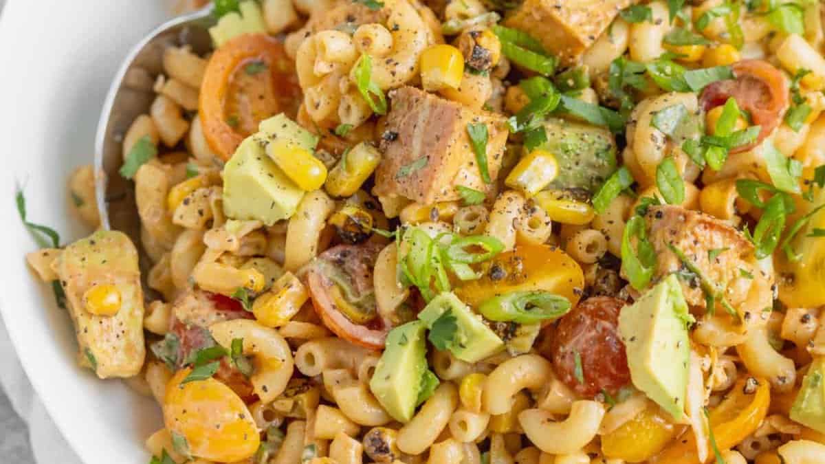 BBQ Pasta Salad.