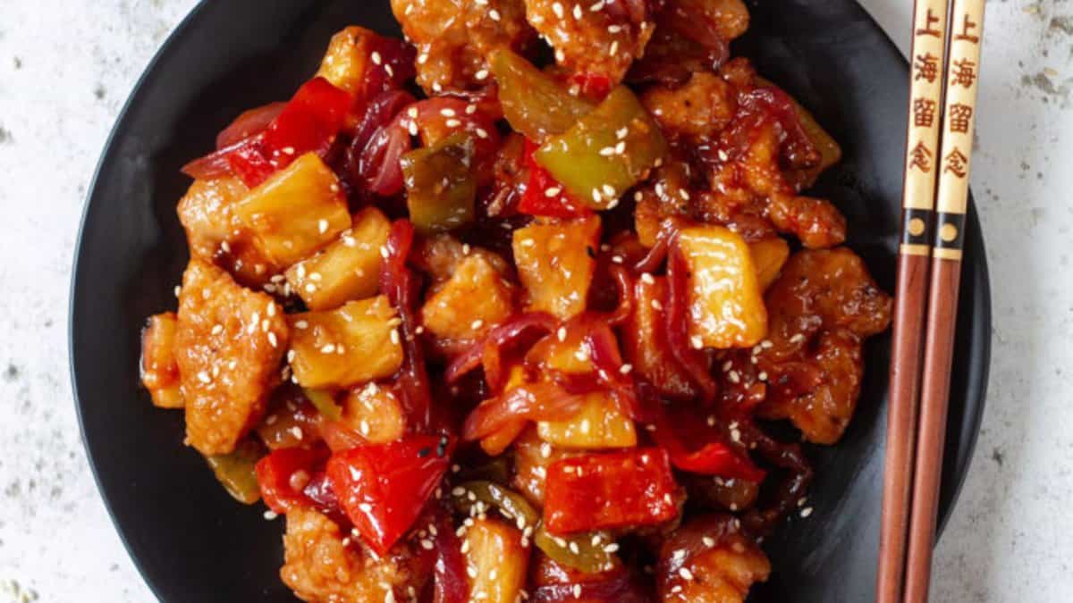 Sweet and Sour Chicken.