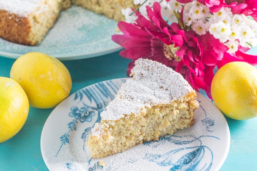 Lemon Almond Cake.