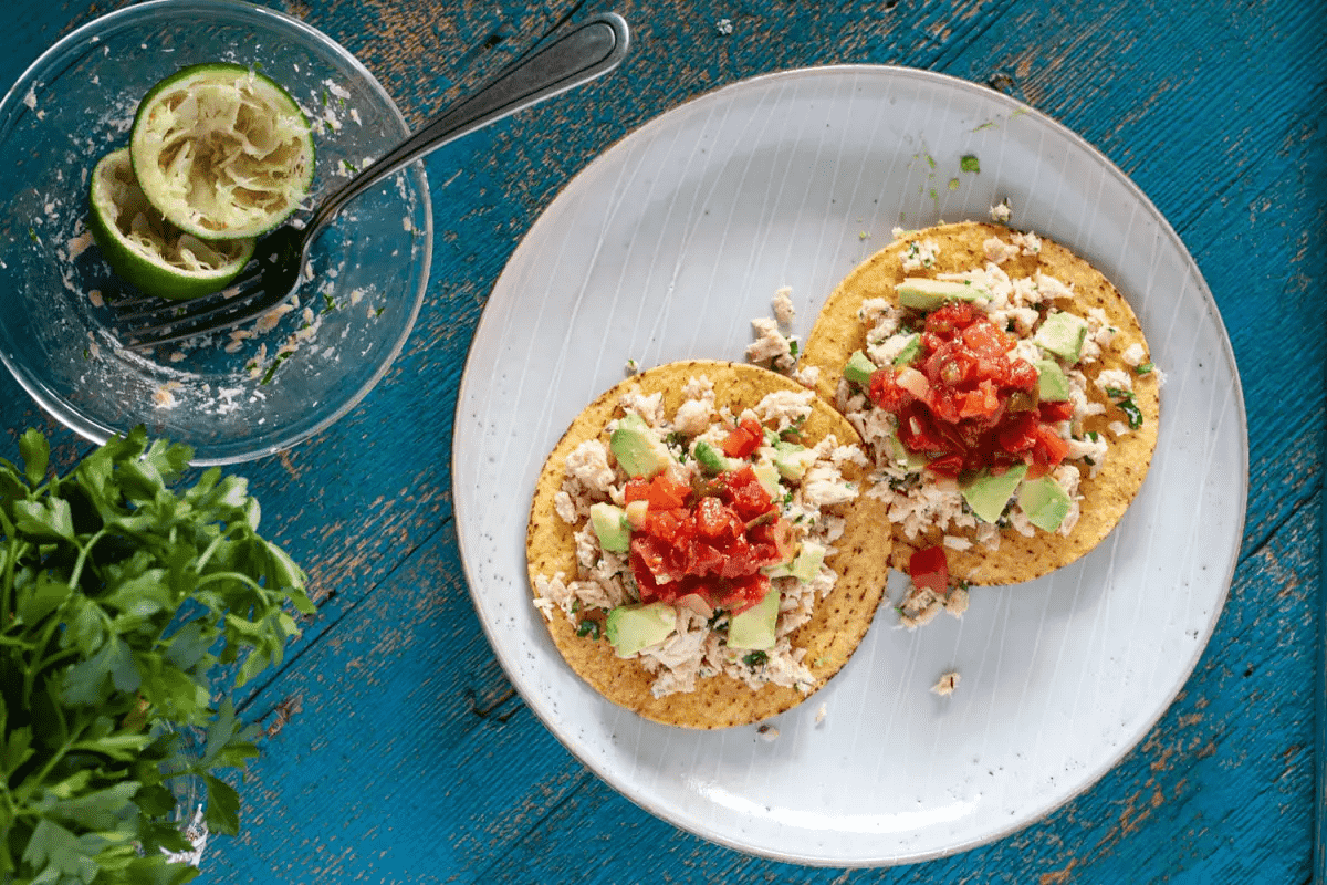 Tuna tostadas.