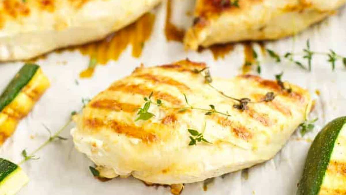 Grilled Lemon Thyme Chicken