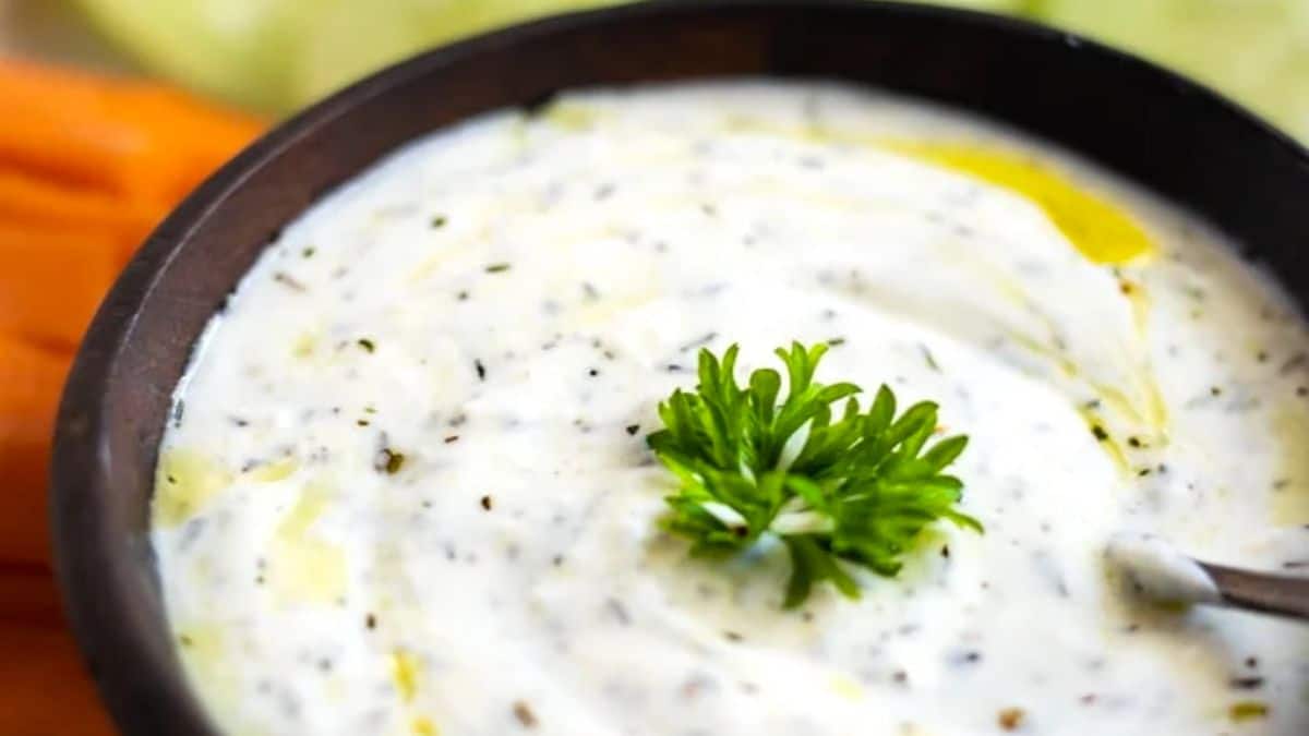 Yogurt Dipping Sauce with Garlic & Herbs