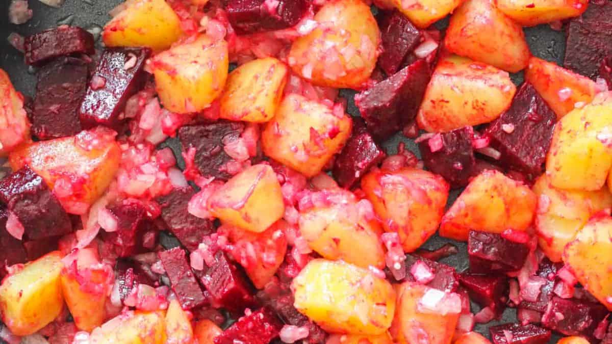 Beet and Potato Salad
