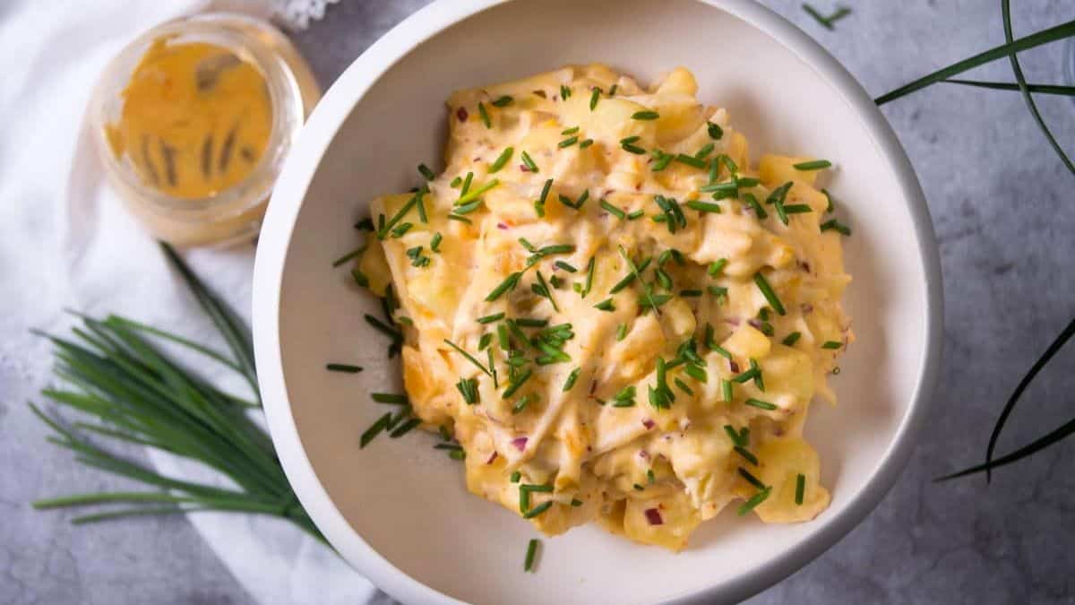 Kimchi Potato Salad