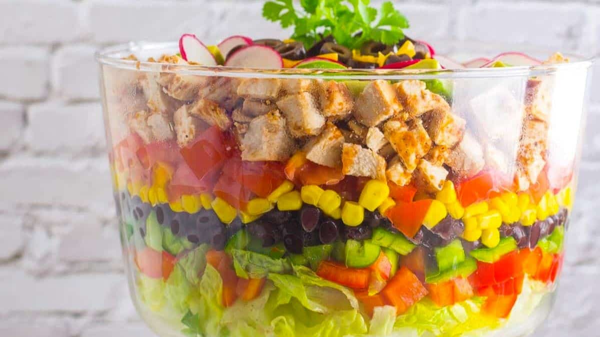 Chopped BBQ Chicken Salad