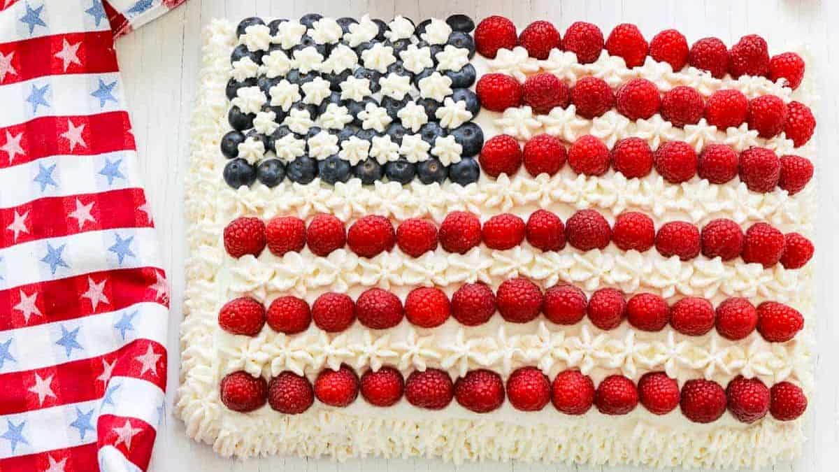 American July 4th Cake