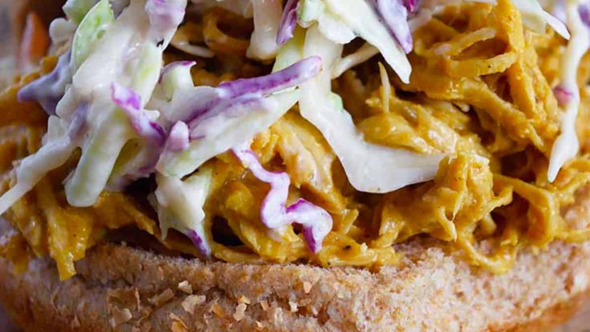 Carolina Gold BBQ Chicken Sandwiches Recipe