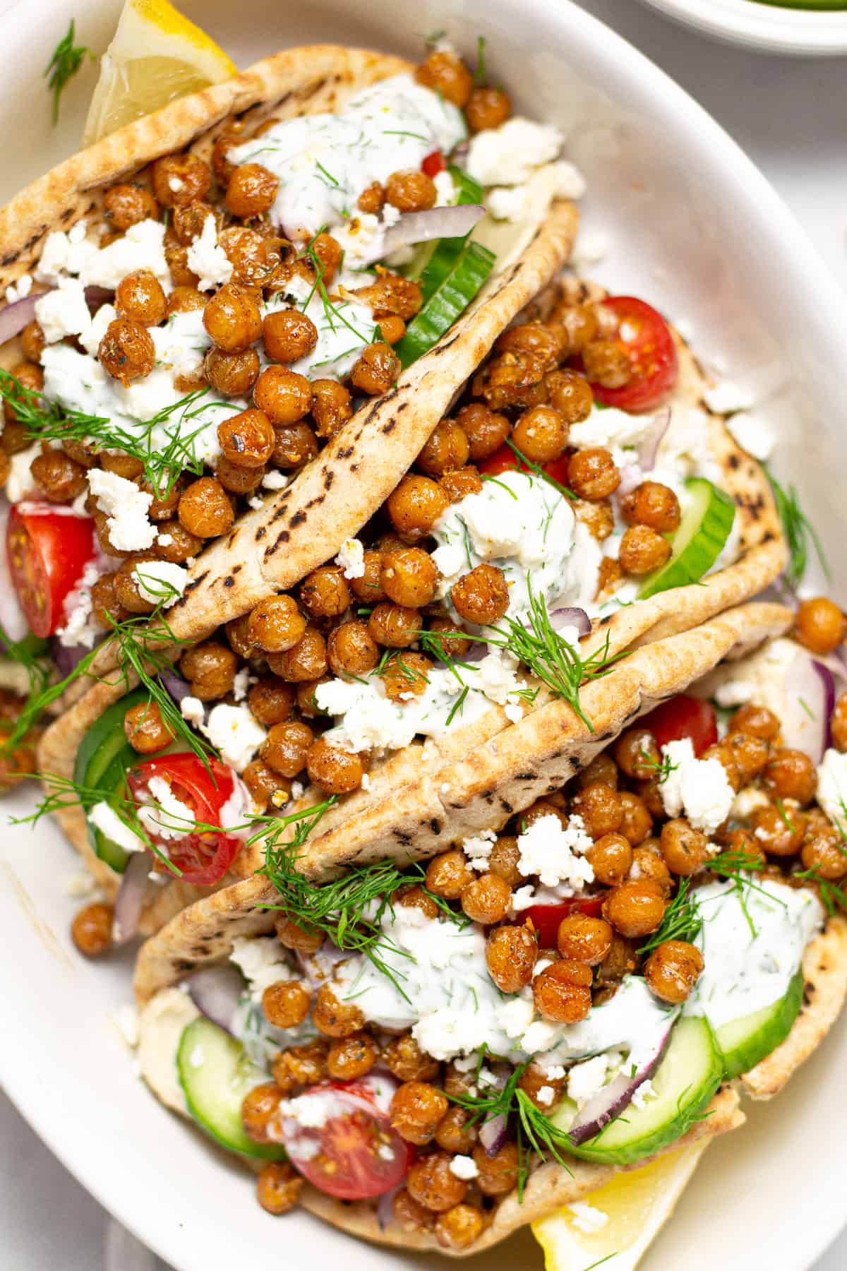 Chickpea Gyros.