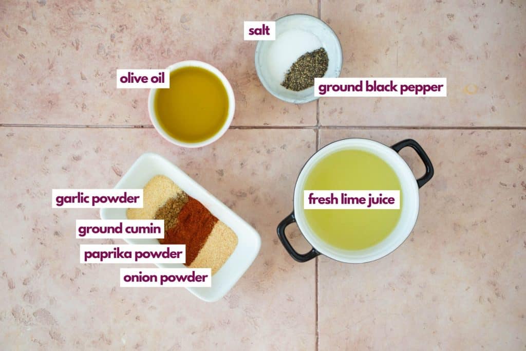 Mexican Chicken Marinade always use butter