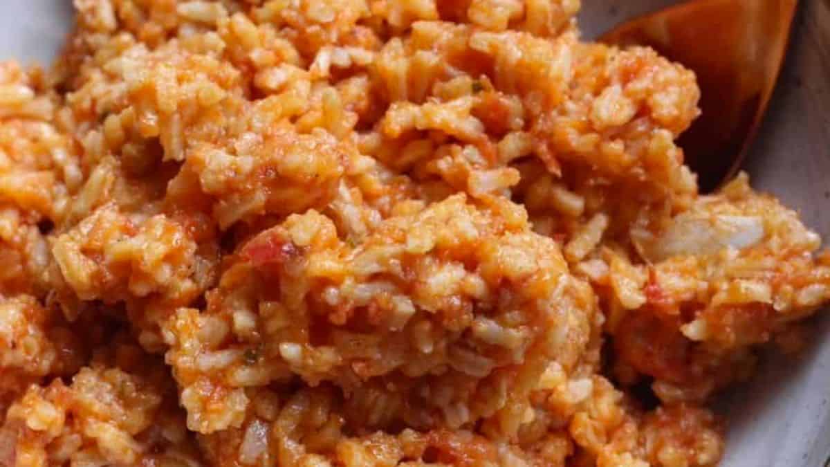 Fat Rice (Chicken and Tomato Rice) from Burkina Faso