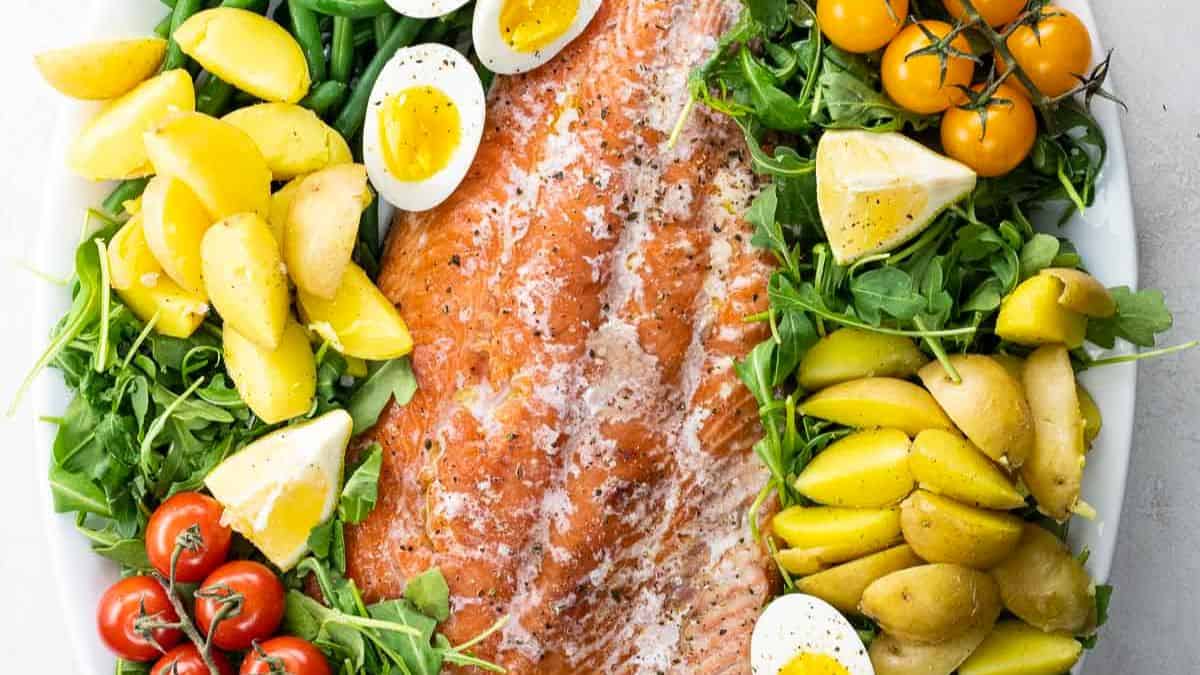 Salmon Niçoise (Grilled or Slow-roasted)