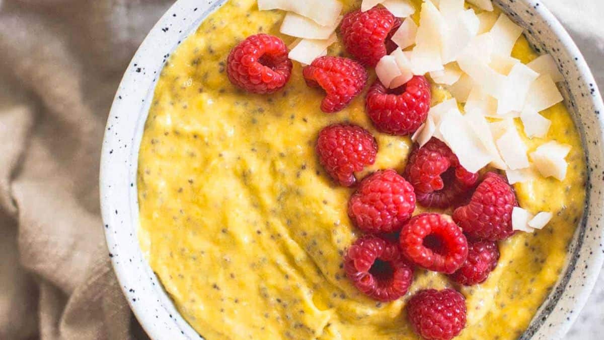 Mango Chia Breakfast Bowls