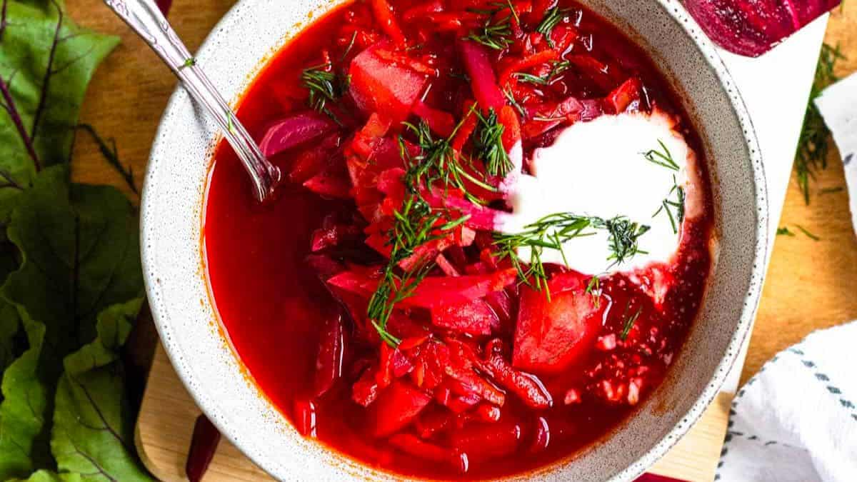 Vegetarian Borscht Recipe