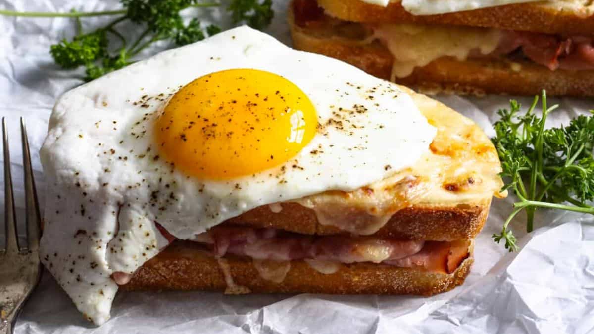 Croque Madame Sandwich