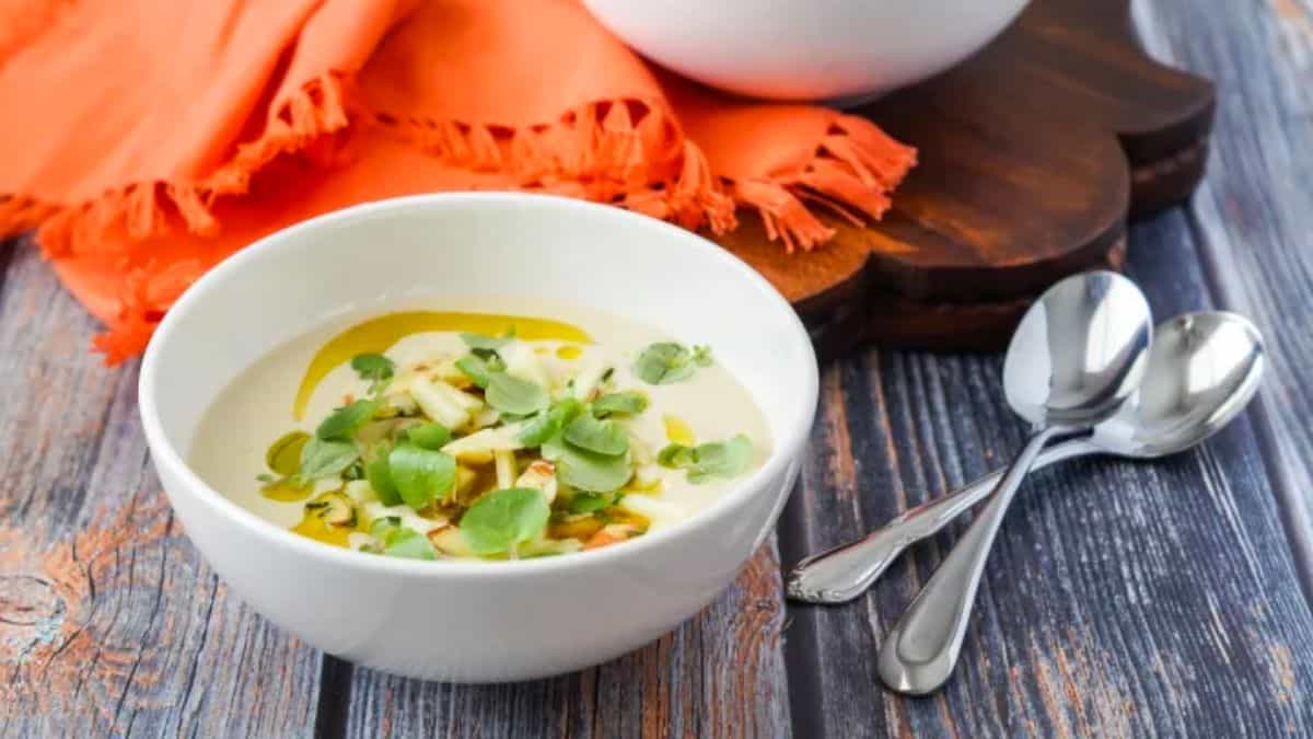 Moorish Chilled Almond and Orange Blossom Soup