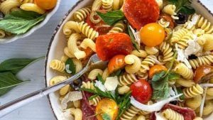 Antipasti pasta salad.