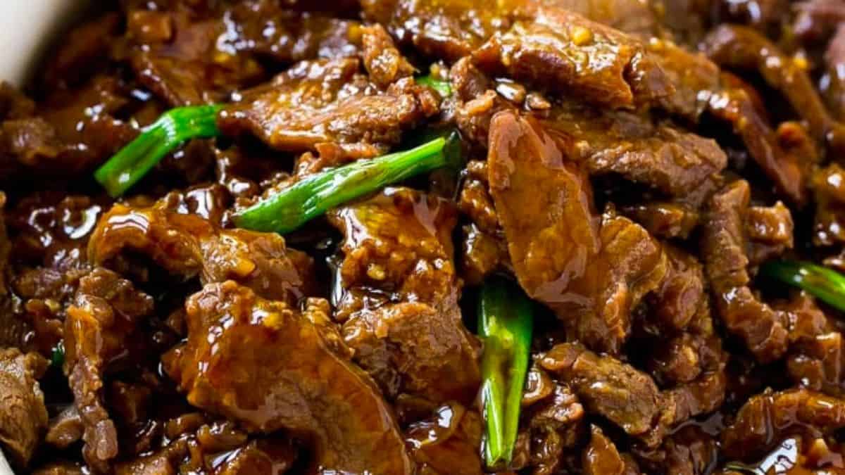 Slow Cooker Mongolian Beef