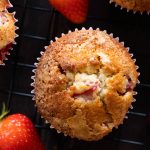 A strawberry muffin.