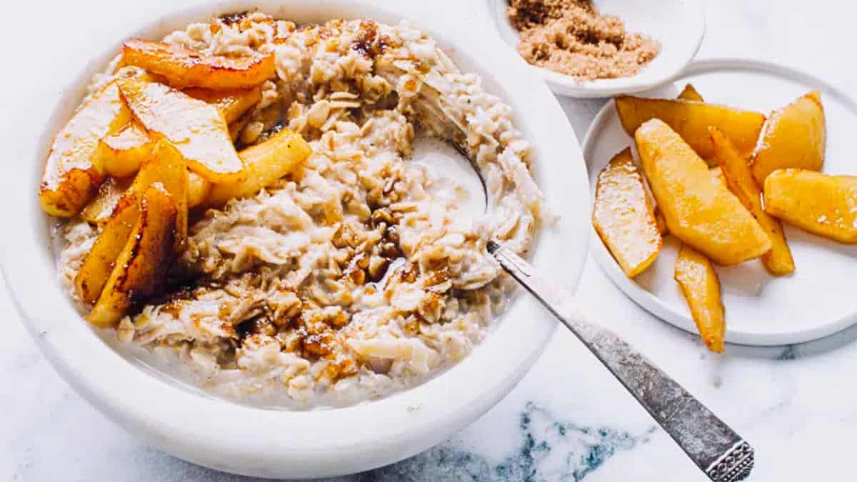 Caramelized Apple Overnight Oats