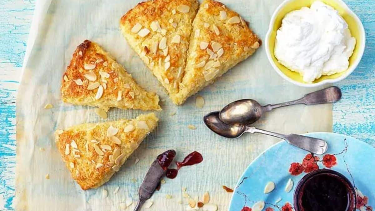 Orange Almond Scones