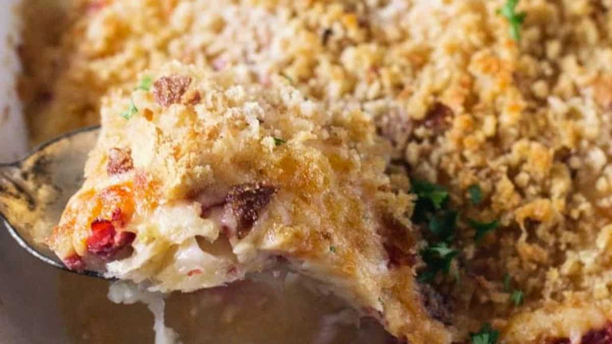 Layer and Bake Reuben Casserole