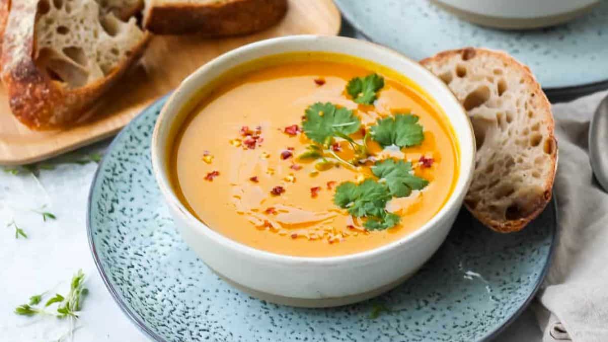 Miso Roasted Butternut Squash Soup