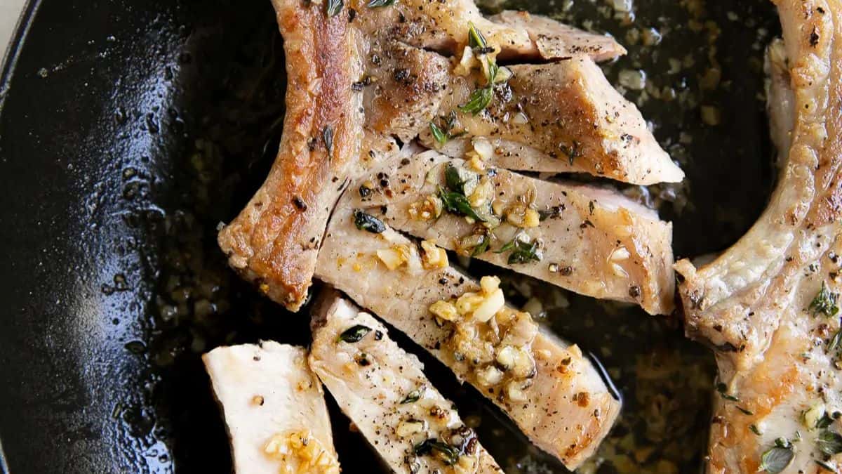 Garlic Butter Pork Chop Recipe