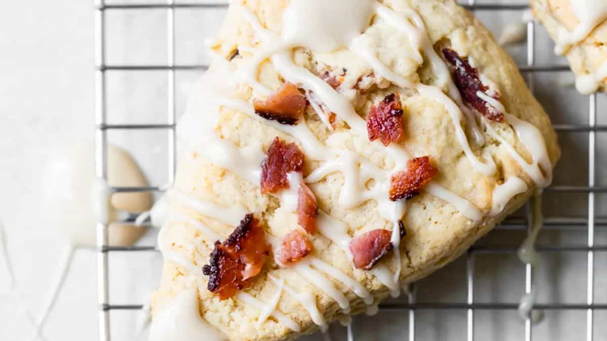 Maple Bacon Scones