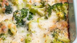 A broccoli casserole.