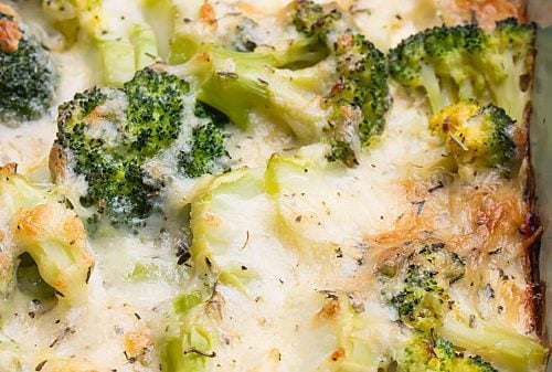 A broccoli casserole.