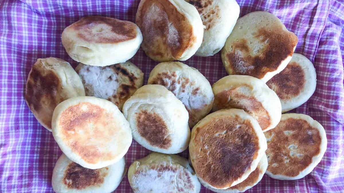 Minimal Mess Easy Overnight English Muffins