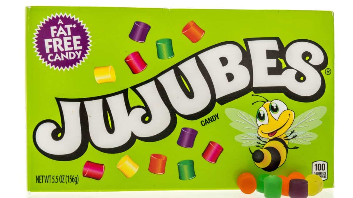 A box of Jujubes.