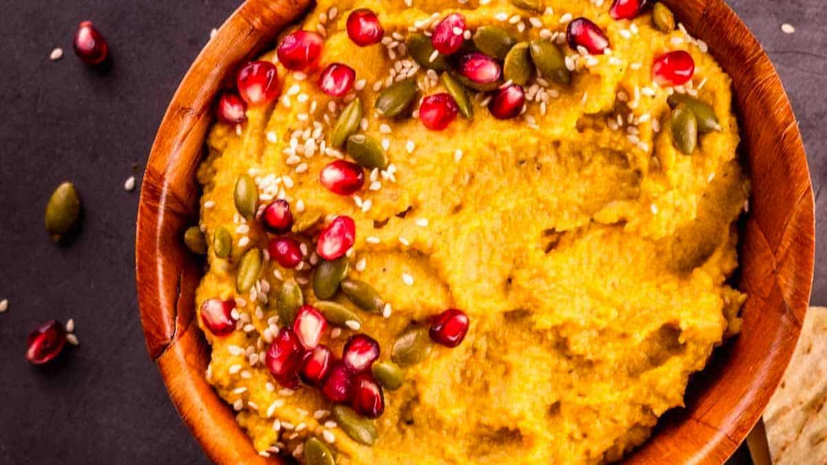 Easy Roasted Pumpkin Hummus