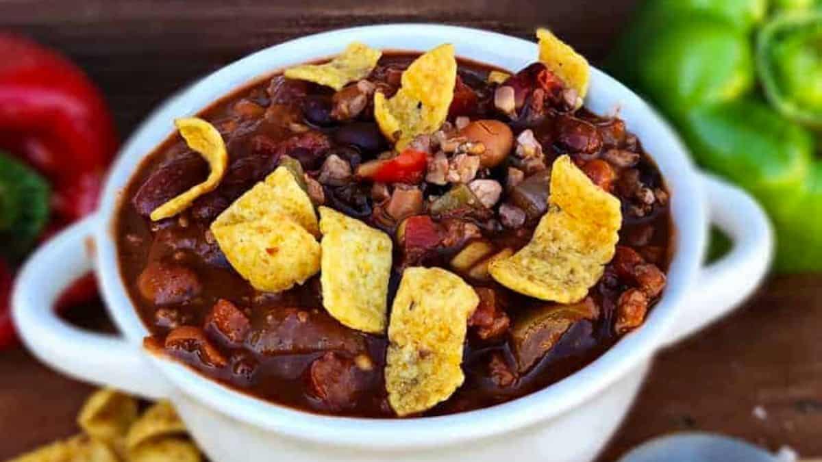 Vegan Chili With Walnuts