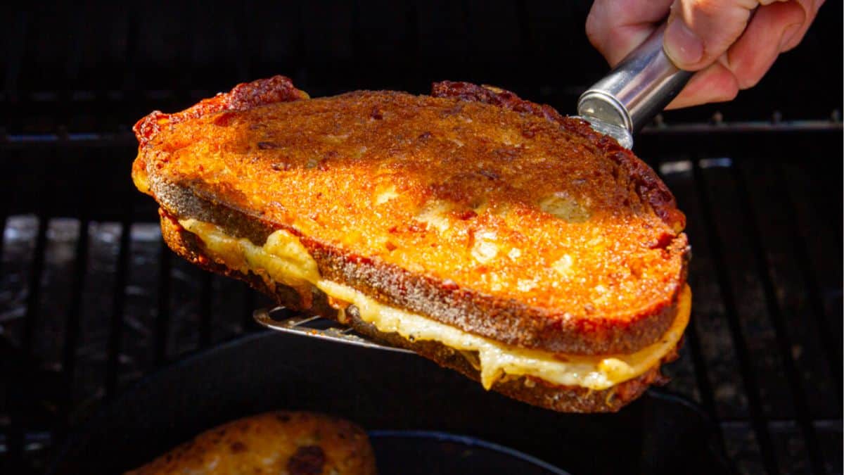 The Ultimate Smoked Grilled Cheese