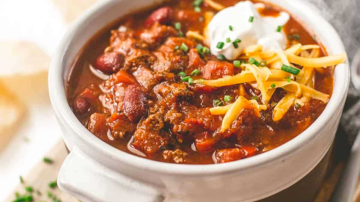 Slow Cooker Classic Beef Chili