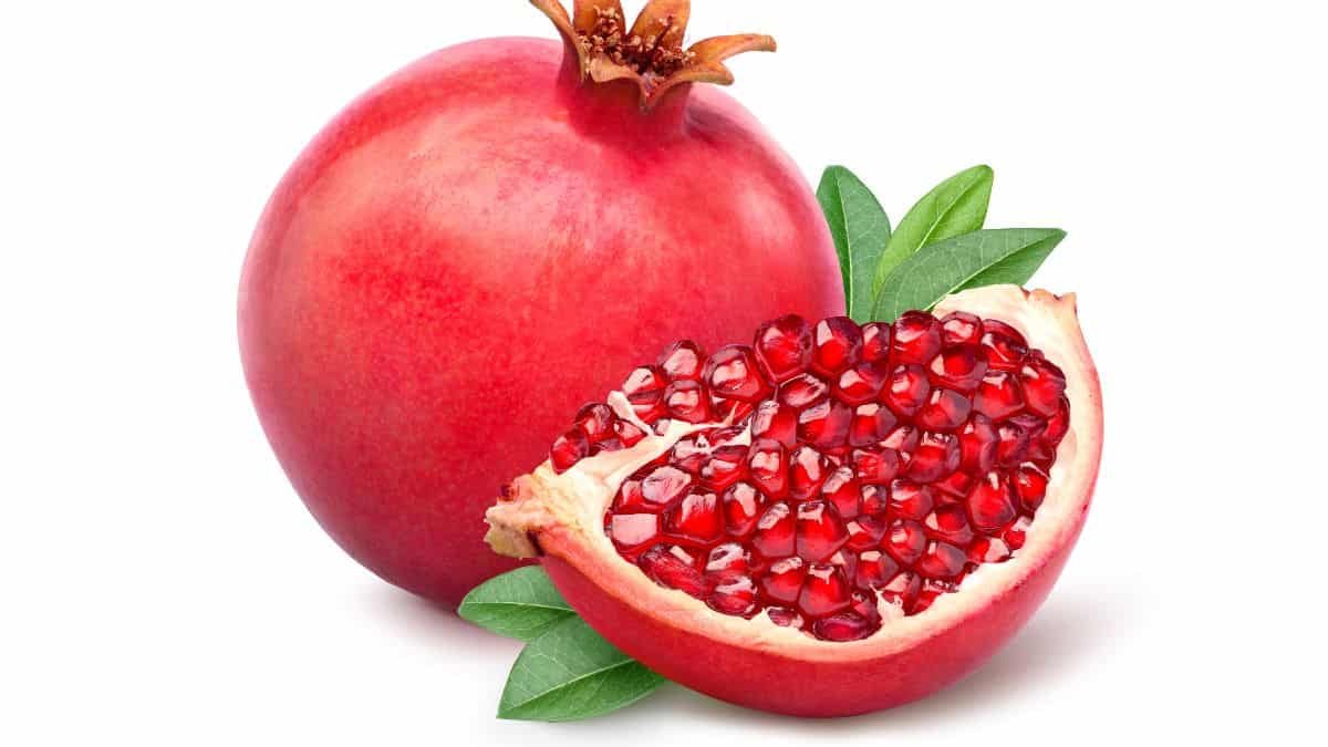 A pomegranate.