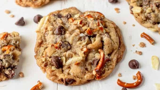 Kitchen Sink Cookies.