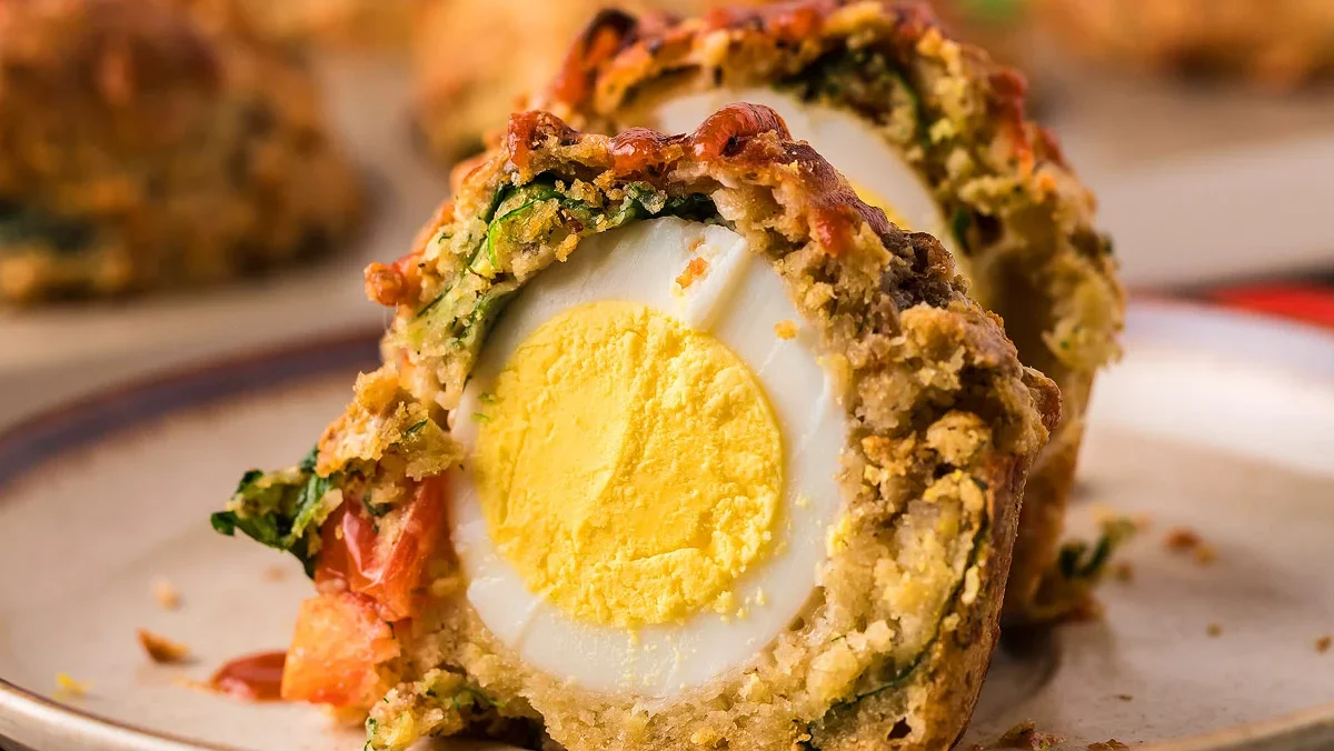 Savory Breakfast Muffins with Sausage & Cheese