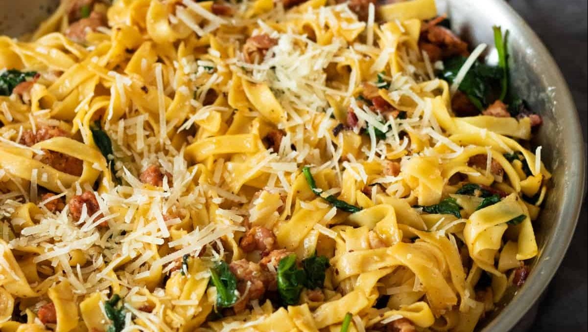 Spicy Sausage Pasta