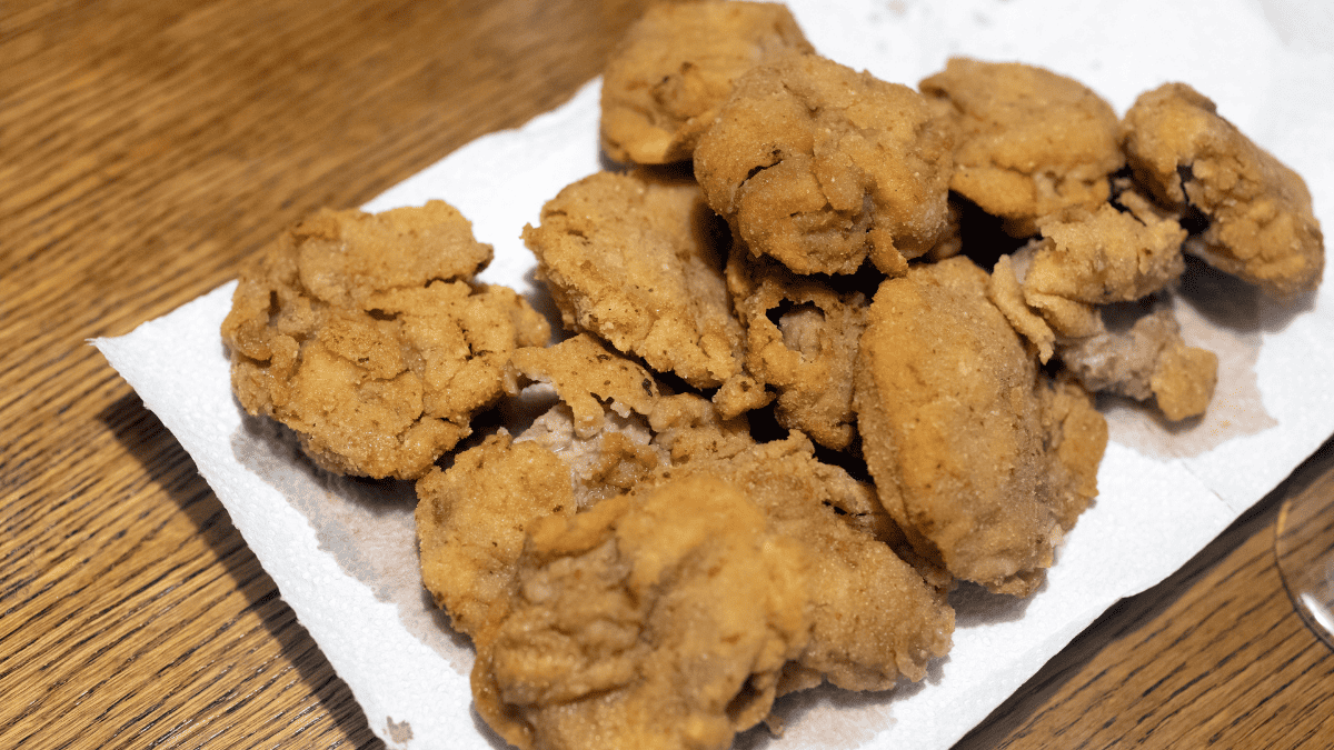 Rocky mountain oysters.