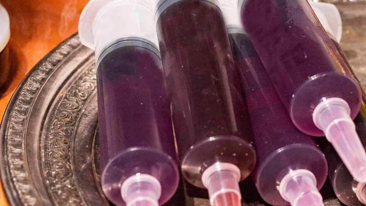 Syringe Jello Shots for Halloween Recipe