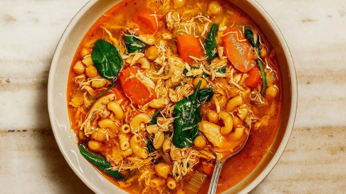 Chicken and Chickpea Soup