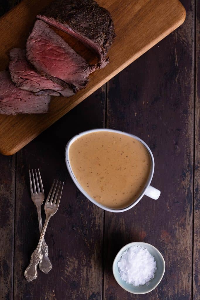 Beef Gravy Recipe - always use butter
