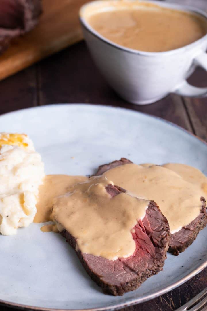 Beef Gravy Recipe - always use butter