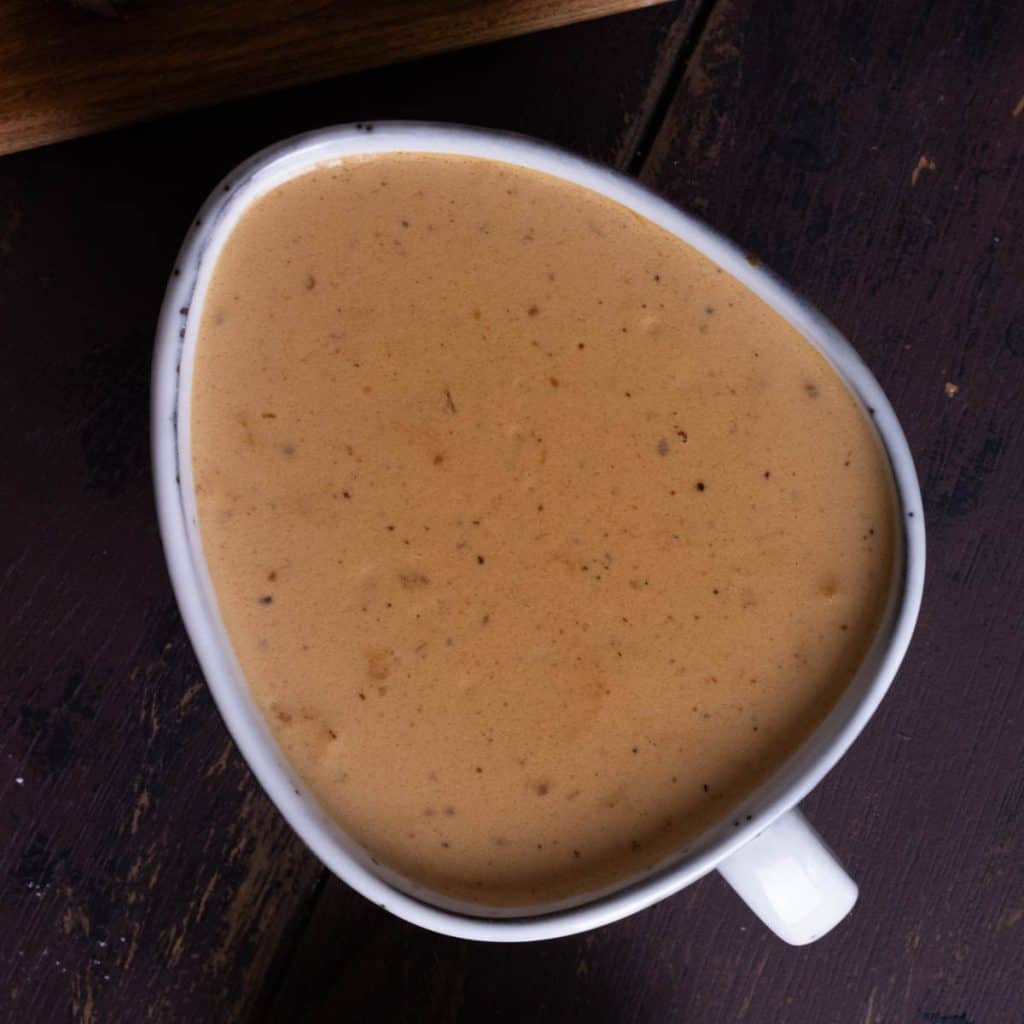 Beef Gravy Recipe - always use butter