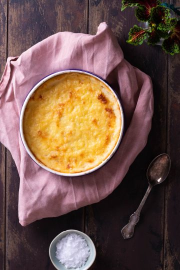 Mashed Potato Casserole - always use butter